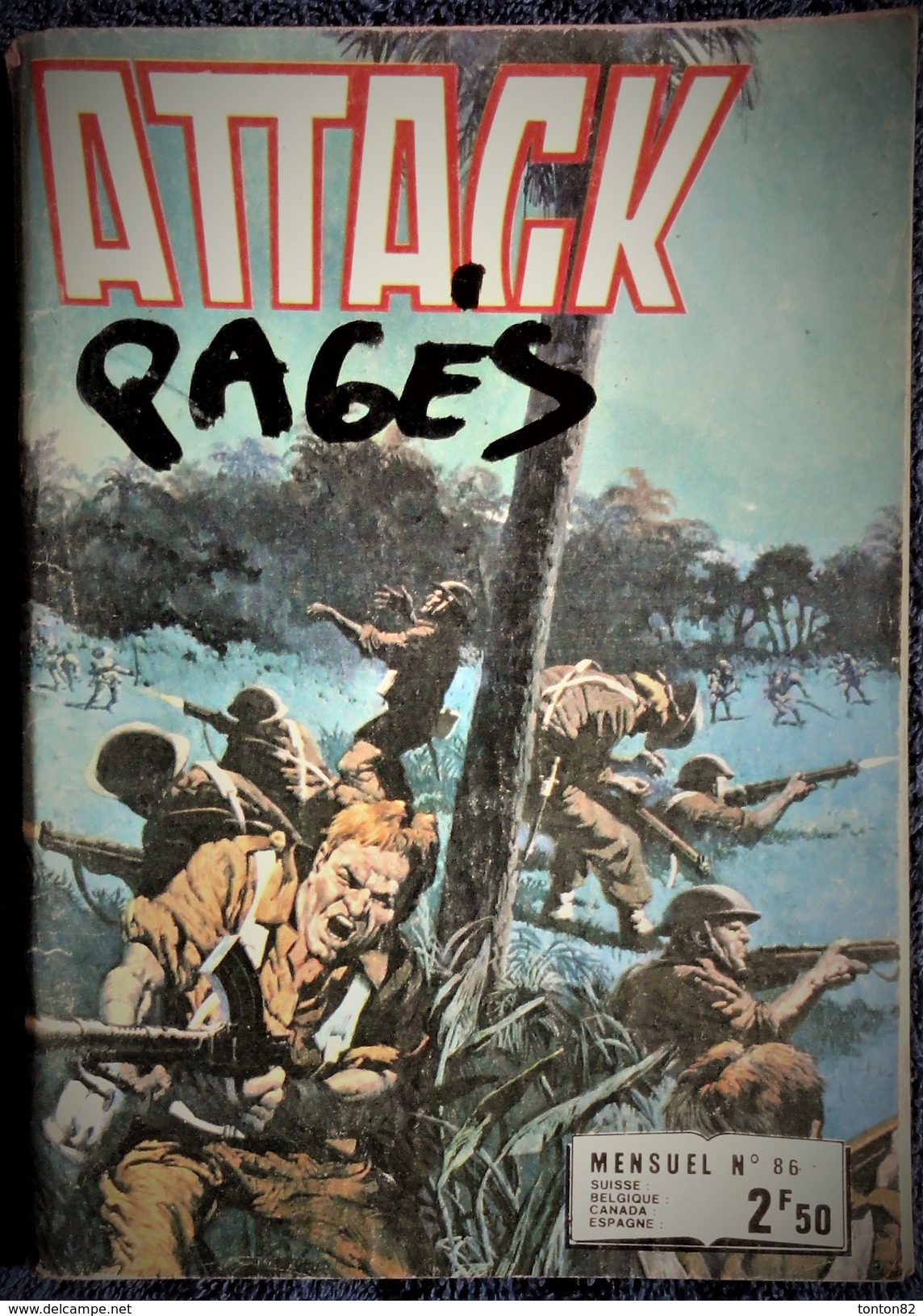 ATTACK - Mensuel N° 86 - ( 1978 ) . - Sonstige & Ohne Zuordnung