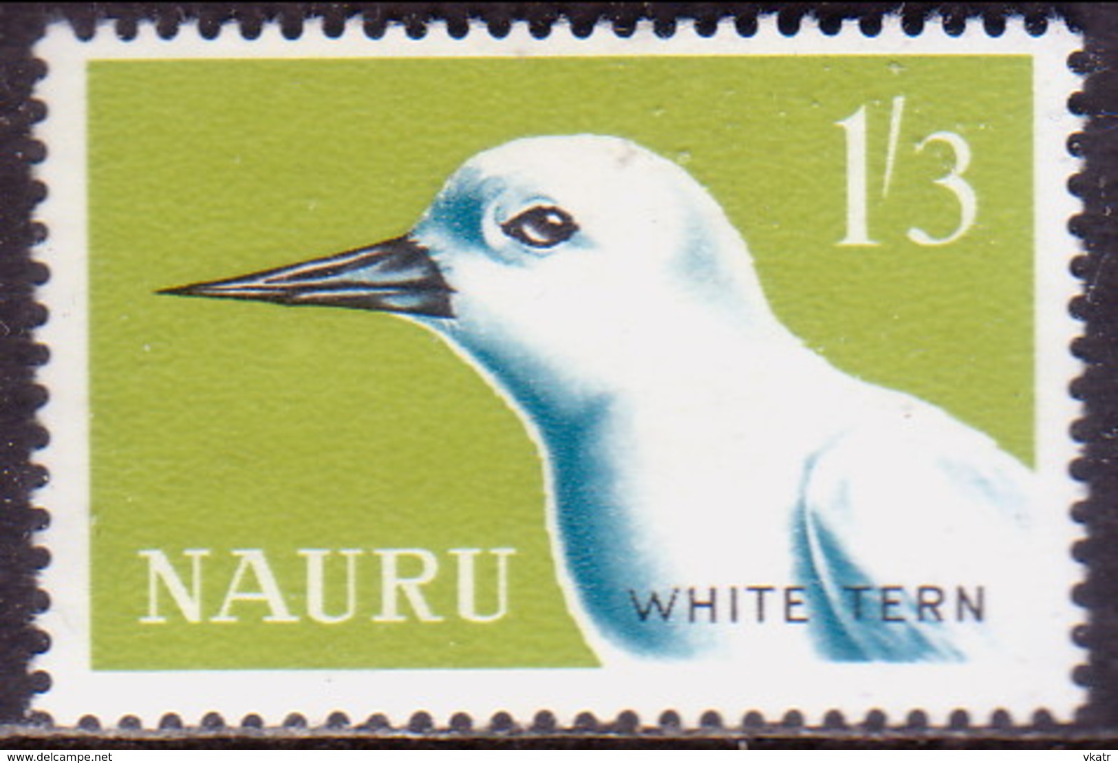 NAURU 1965 SG #62 1sh3d MNH White Tern - Nauru