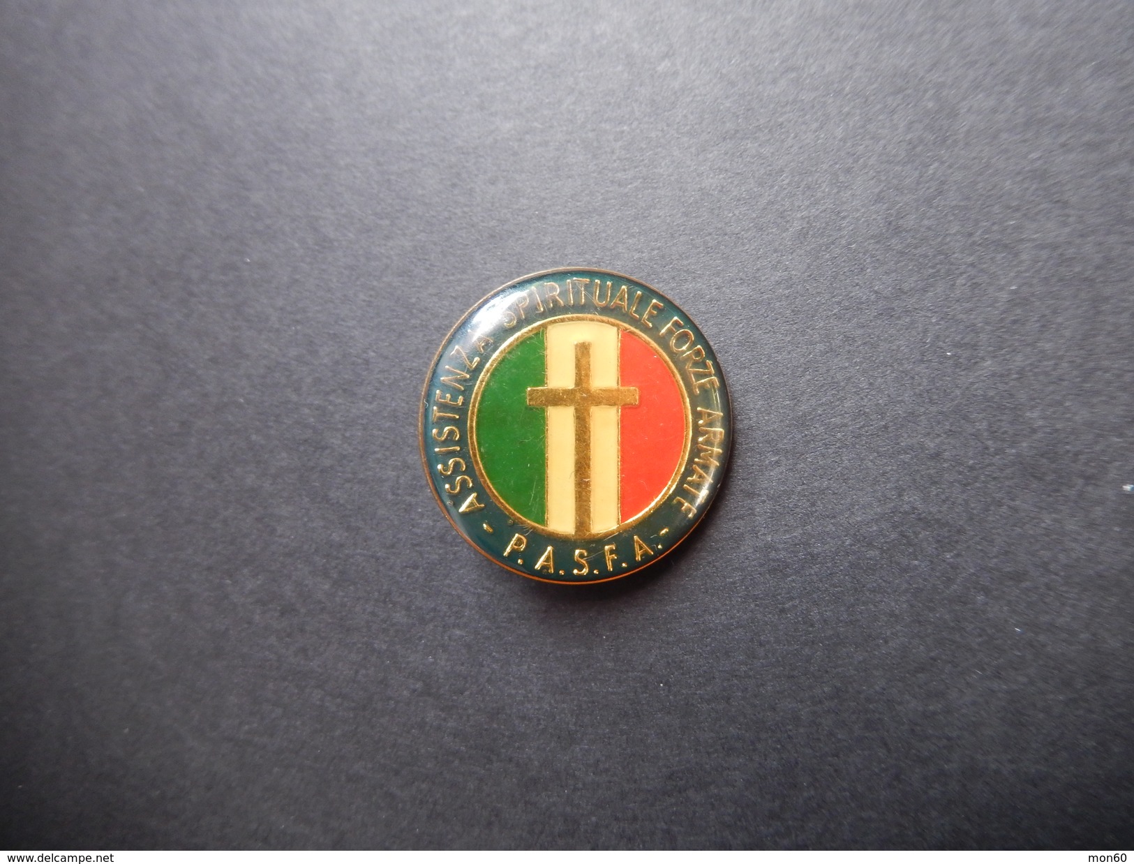 Pin Assistenza Spirituale Forze Armate P.A.S.F.A. -P385 - Altri & Non Classificati