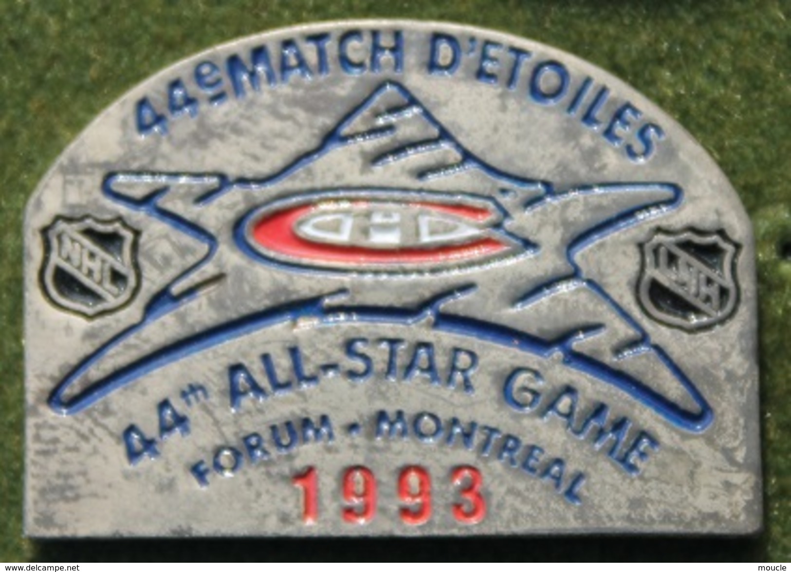 HOCKEY SUR GLACE - 44 éME MATCH DES ETOILES 1993 - ALL STAR GAME  LOGO DES CANADIENS DE MONTREAL - NHL - FORUM      (14) - Sports D'hiver