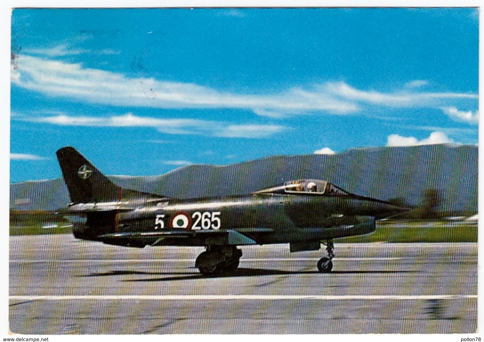 AERONAUTICA MILITARE - AEREI - FIAT G 91 IN RULLAGGIO - 1971 - Vedi Retro - 1946-....: Era Moderna