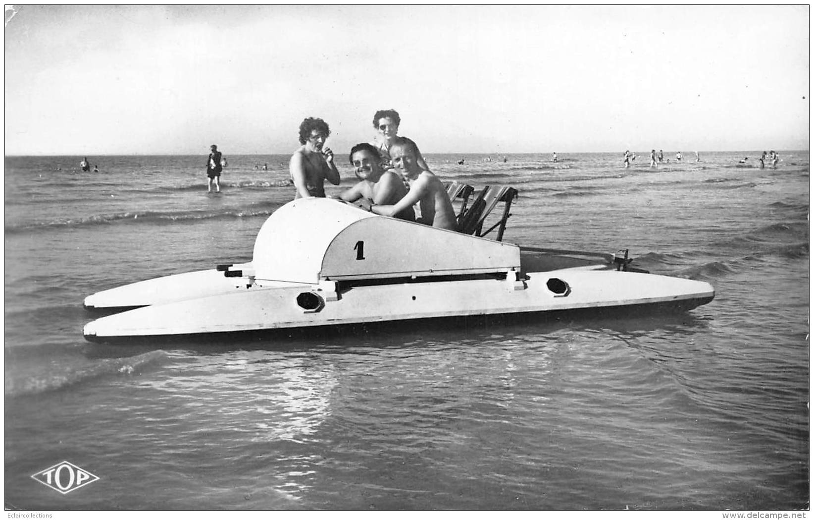 Malo Les Bains    59   Les Pédalos     -année 1958-      (voir Scan) - Malo Les Bains