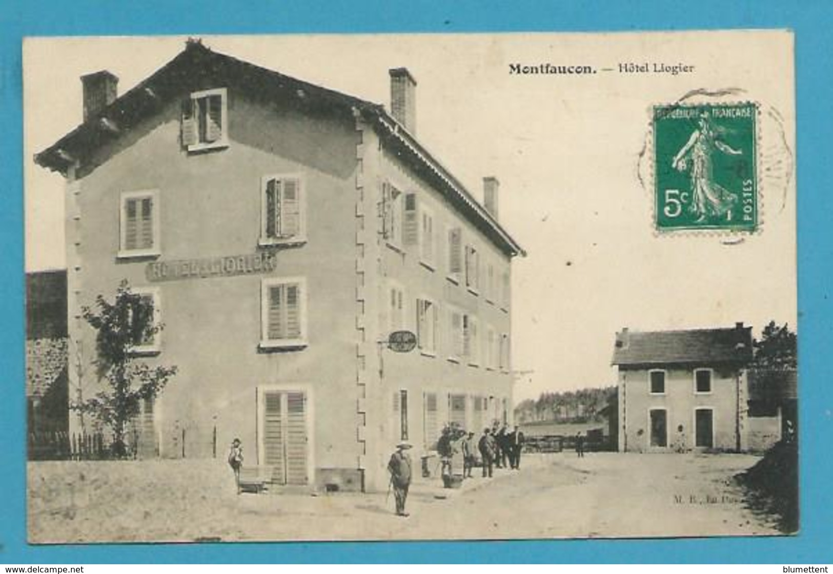 CPA Hôtel Liogier MONTFAUCON 43 - Montfaucon En Velay