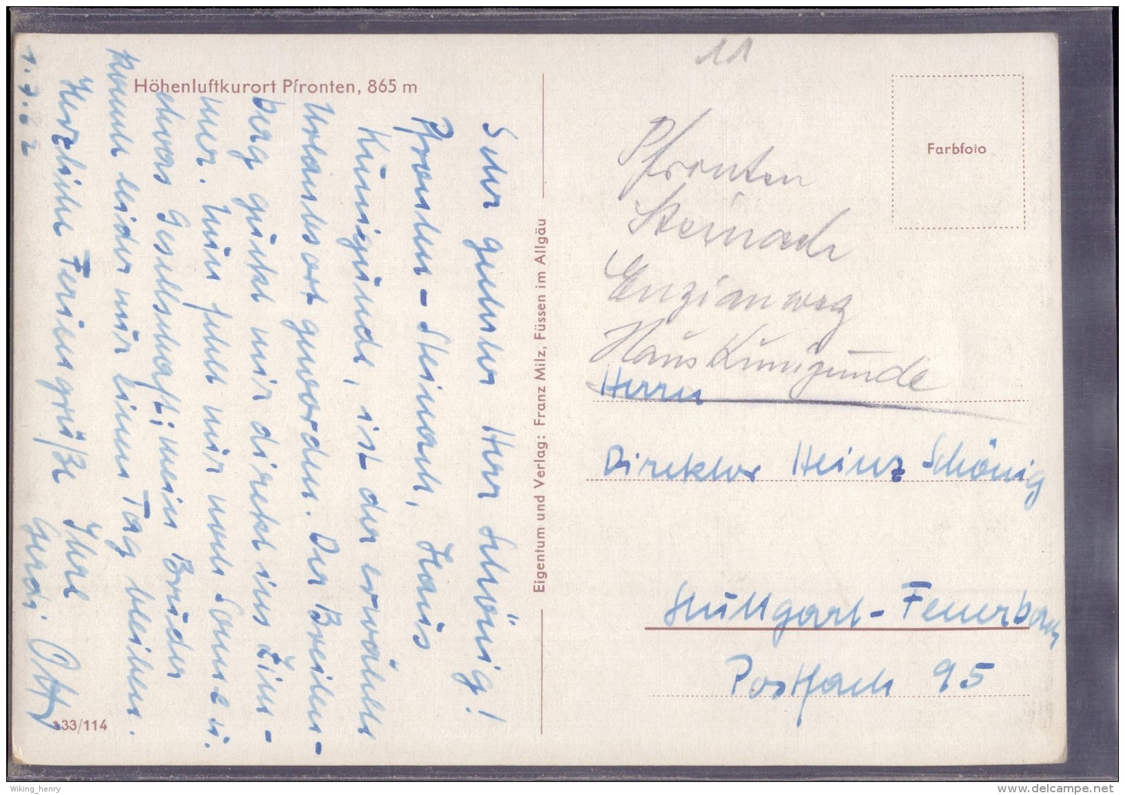 Pfronten - Ortsansicht 1 - Pfronten