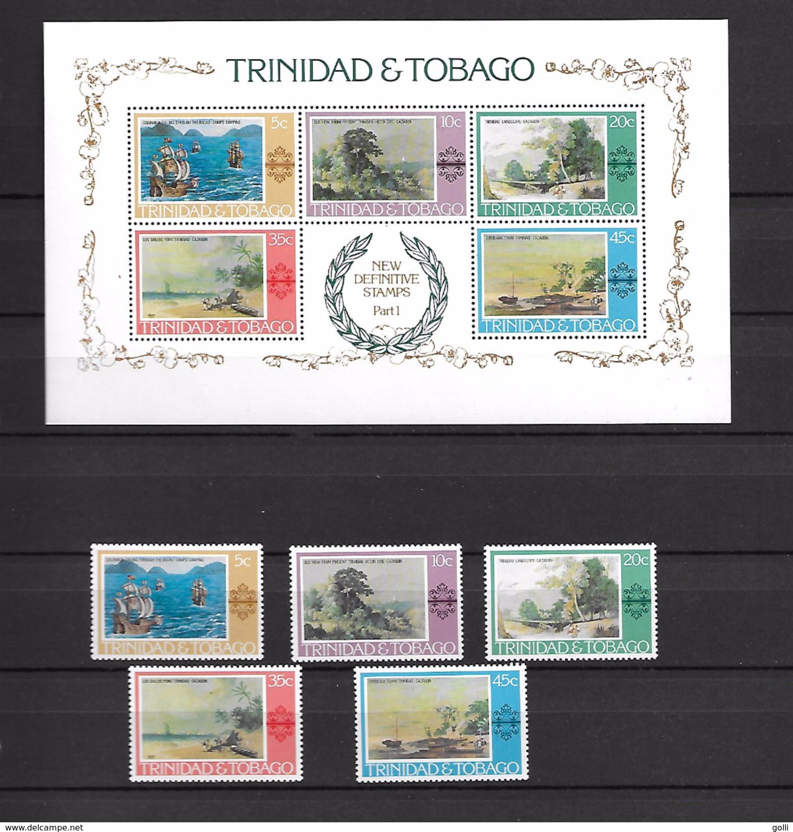 Trinité Et Tobago - Peintures - Trinidad & Tobago (1962-...)