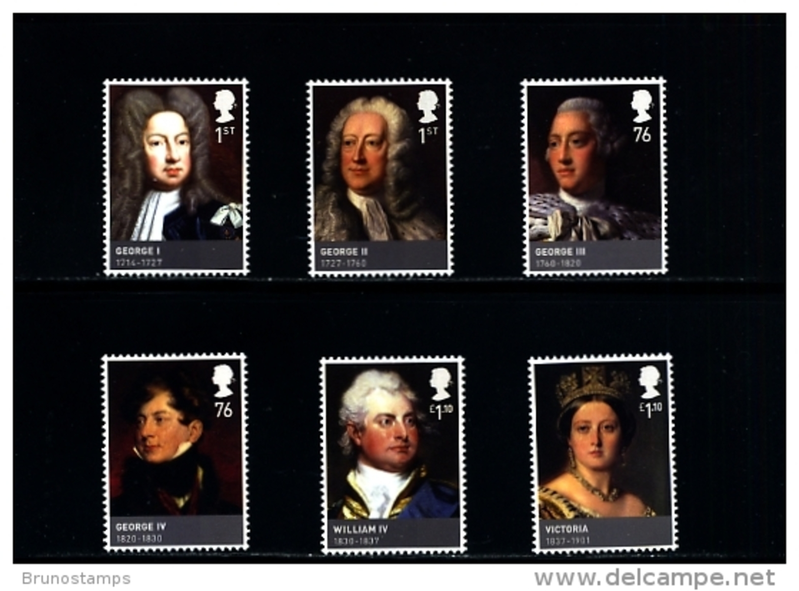 GREAT BRITAIN - 2011  HOUSE OF HANOVER  SET  MINT NH - Nuovi