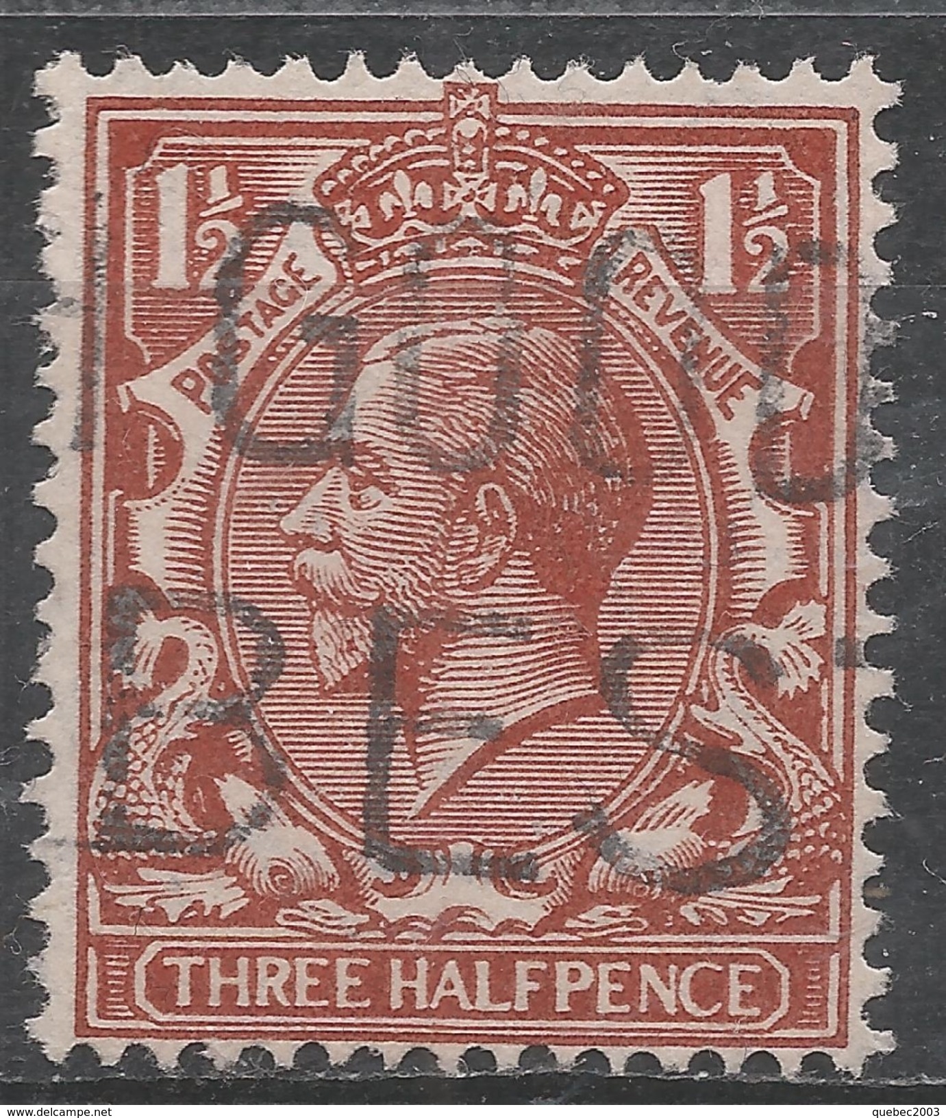 Great Britain 1924. Scott #189 (U) King George V * - Oblitérés