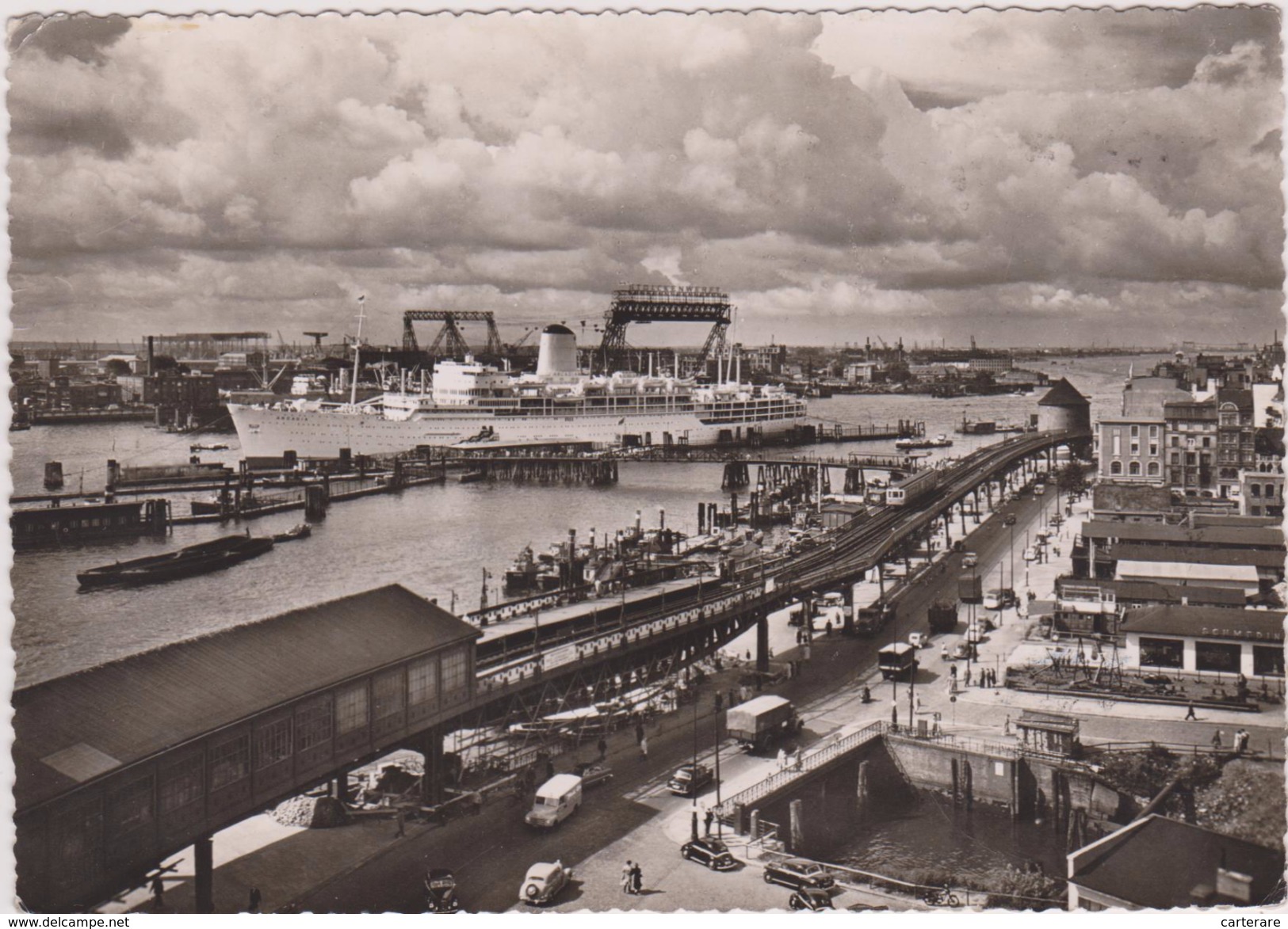 ALLEMAGNE,GERMANY,DEUSCHLAND,HAMBOURG,HAMBURG,PHOTO HANS HARTZ,PORT,PONT - Sonstige & Ohne Zuordnung