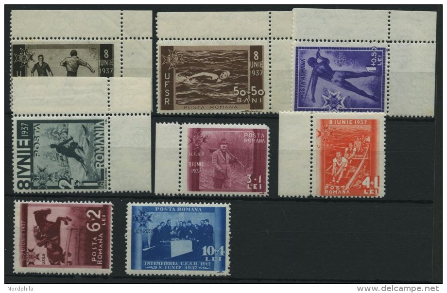 RUM&Auml;NIEN 569-82 **, 1939, 100. Geburtstag K&ouml;nig Karl I., Prachtsatz, Mi. 40.- - Sonstige & Ohne Zuordnung