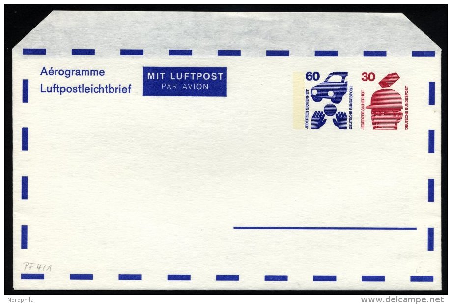 GANZSACHEN Aus PF 3a-30 BRIEF, 1972-78, 4 Verschiedene Gebrauchte Und Ein Ungebrauchter Privatfaltbrief, Pracht - Collections