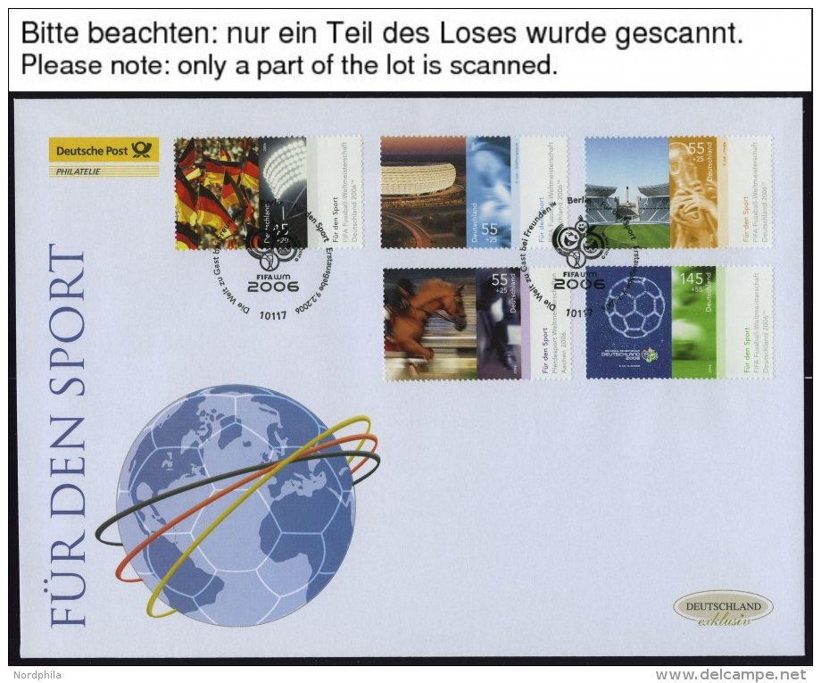 JAHRG&Auml;NGE 2505-77 BRIEF, 2006, Kompletter Jahrgang Auf FDC`s Im Deutschland Exklusiv-Ringbinder Mit Schuber - Other & Unclassified