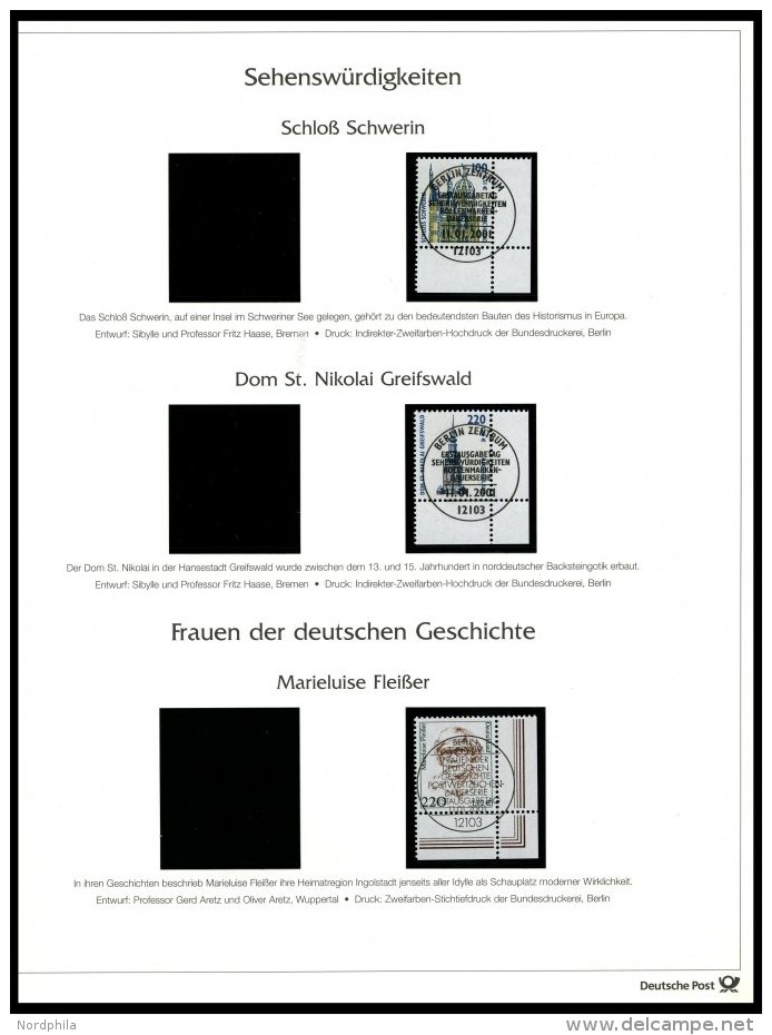 JAHRG&Auml;NGE 2156-2222 O, 2001, In Den Hauptnummern Kompletter Jahrgang Mit Ersttags-Sonderstempeln Im Deutschland Plu - Used Stamps