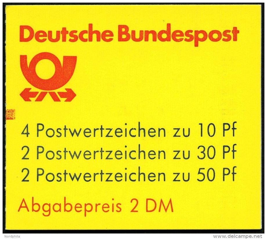 ZUSAMMENDRUCKE MH 22ah **, 1987, Markenheftchen Burgen Und Schl&ouml;sser, 2. Deckelseite: WWF, Mit Z&auml;hlbalken, Pra - Used Stamps