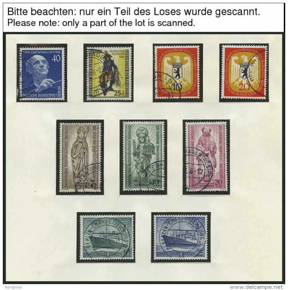 SAMMLUNGEN O, 1955-79, Kompletter Sammlungsteil Im Falzlosalbum, Fast Nur Prachterhaltung - Collections