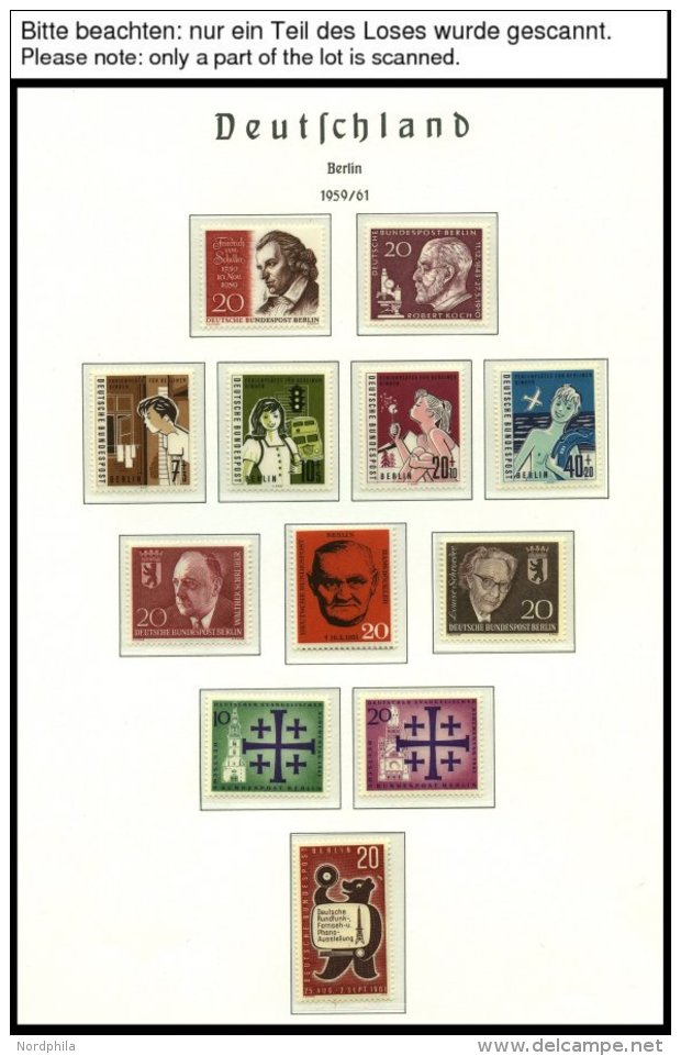 SAMMLUNGEN **, 1960-90, Postfrische Komplette Sammlung Mit Einem Satz Automatenmarken Im Leuchtturm Falzlosalbum, Wohl A - Collections