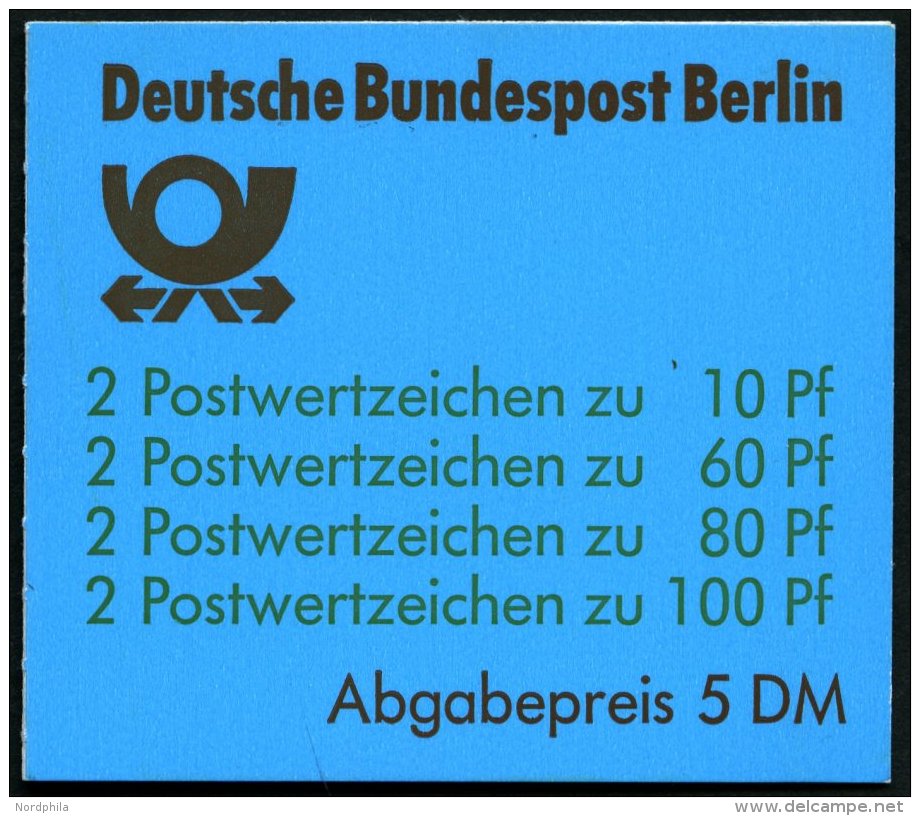 ZUSAMMENDRUCKE MH 15 **, 1989, Markenheftchen Sehensw&uuml;rdigkeiten, Pracht, Mi. 60.- - Se-Tenant