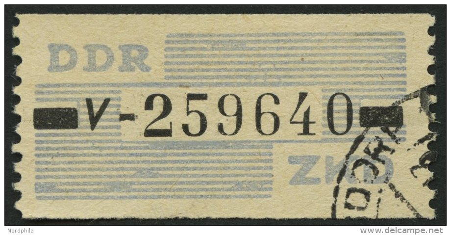 DIENSTMARKEN B D 26V O, 1959, 10 Pf. Lebhaftgraublau/schwarz, Buchstabe V, Pracht, Gepr. Weigelt, Mi. 75.- - Sonstige & Ohne Zuordnung