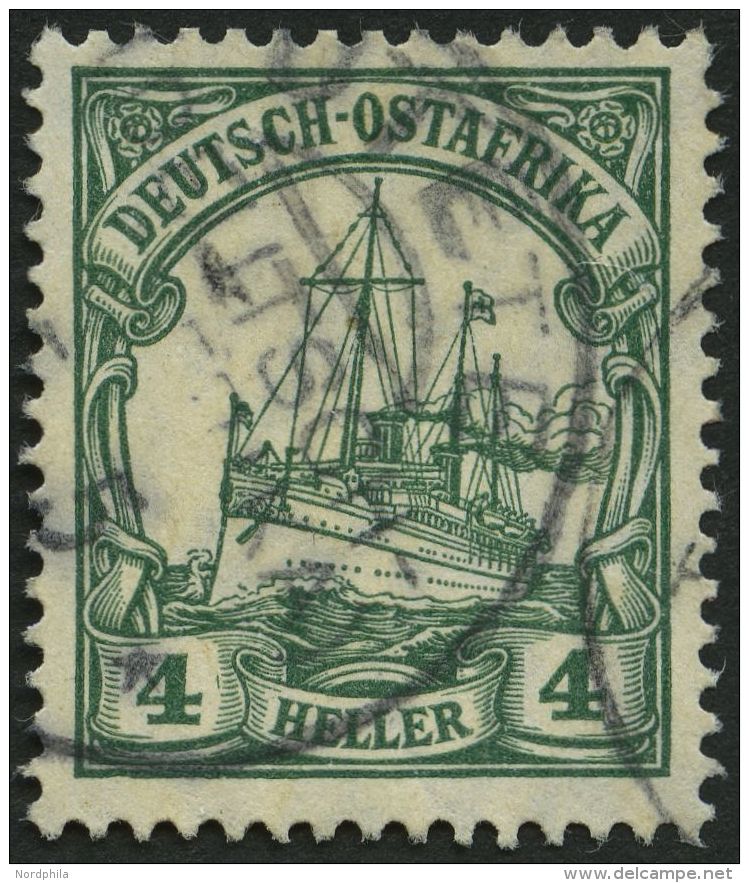 DEUTSCH-OSTAFRIKA 31 O, UTETE, 5.5., Auf 4 H. Dunkelgr&uuml;n, Pracht - German East Africa