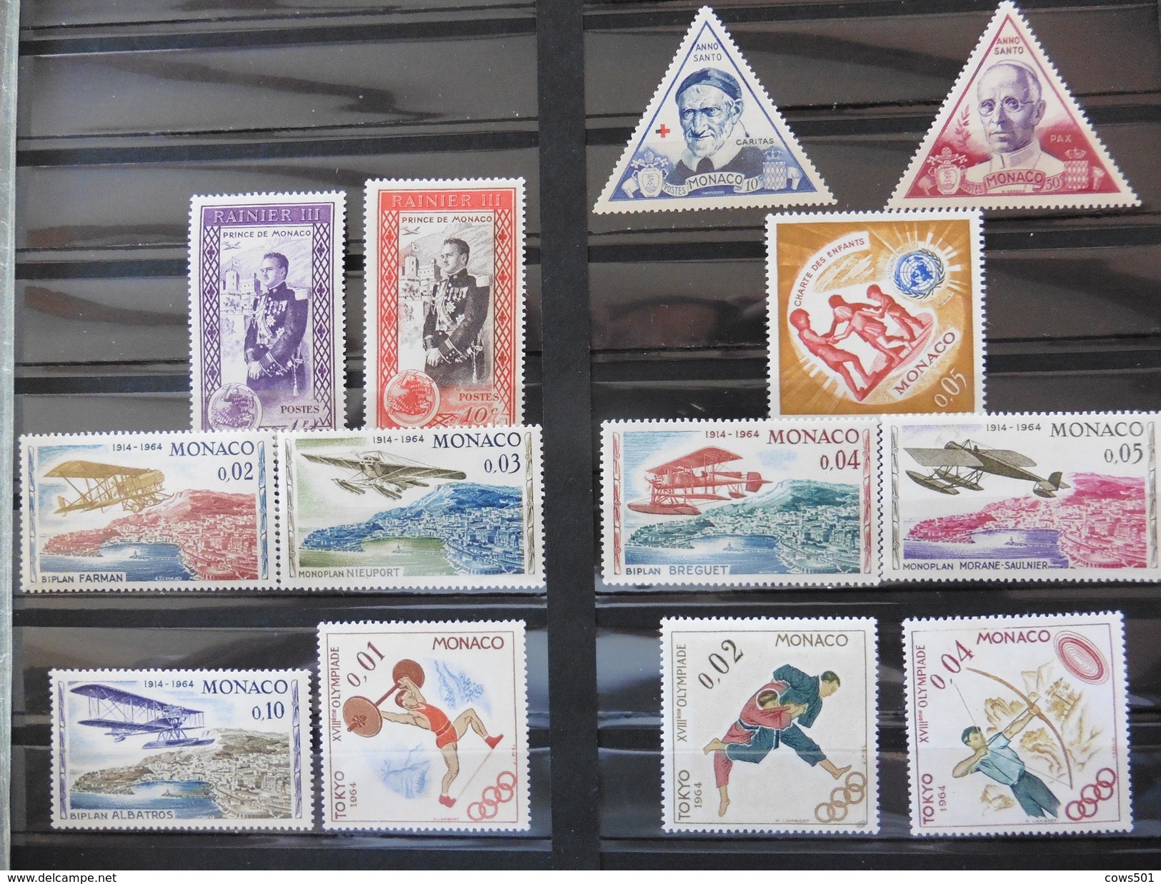 Monaco 13 :timbres  Neufs - Lots & Serien