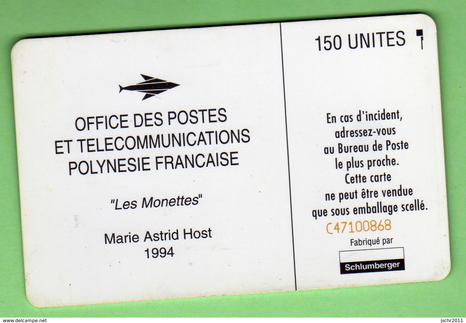 PF27 *** LES MONETTES *** (A2-P3) - French Polynesia