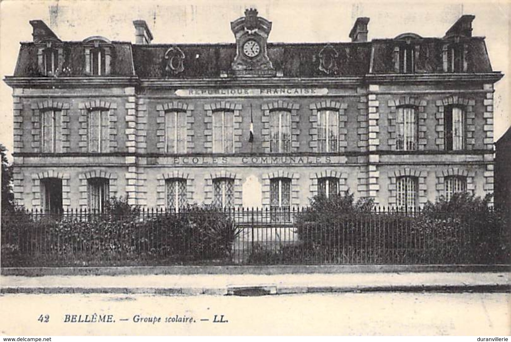 61 - BELLÊME - Groupe Scolaire - LL 42 - Autres & Non Classés