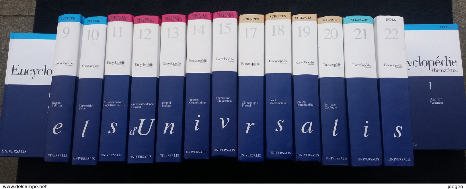 Encyclopedie Thématique Universalis - 22 Volumes - 2005 - Enciclopedias