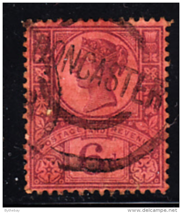 Great Britain Used #119 6p Victoria Cancel: Doncaster - Gebraucht