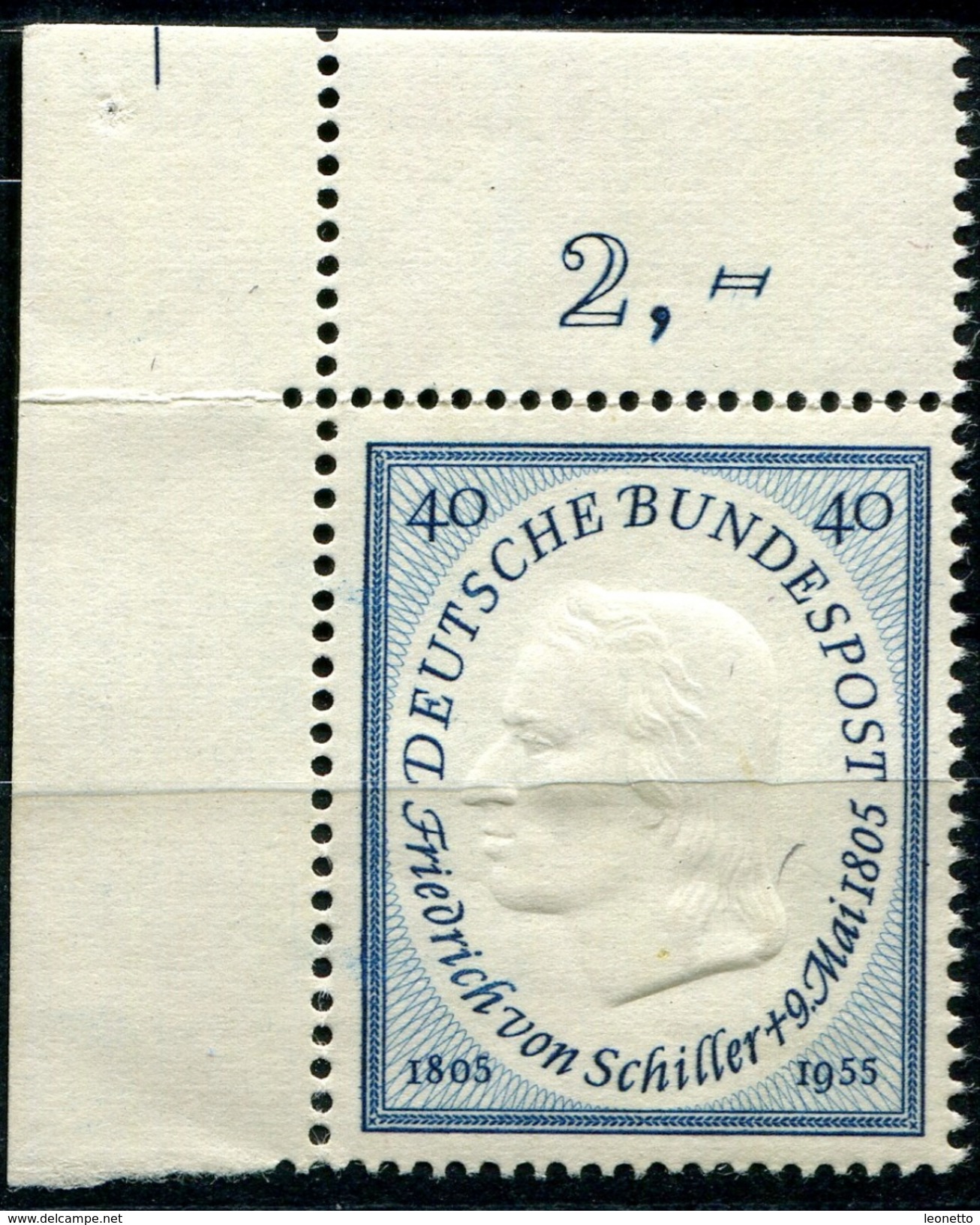 Michel 210 Friedrich Von Schiller Postfrisch (1-301) - Nuevos