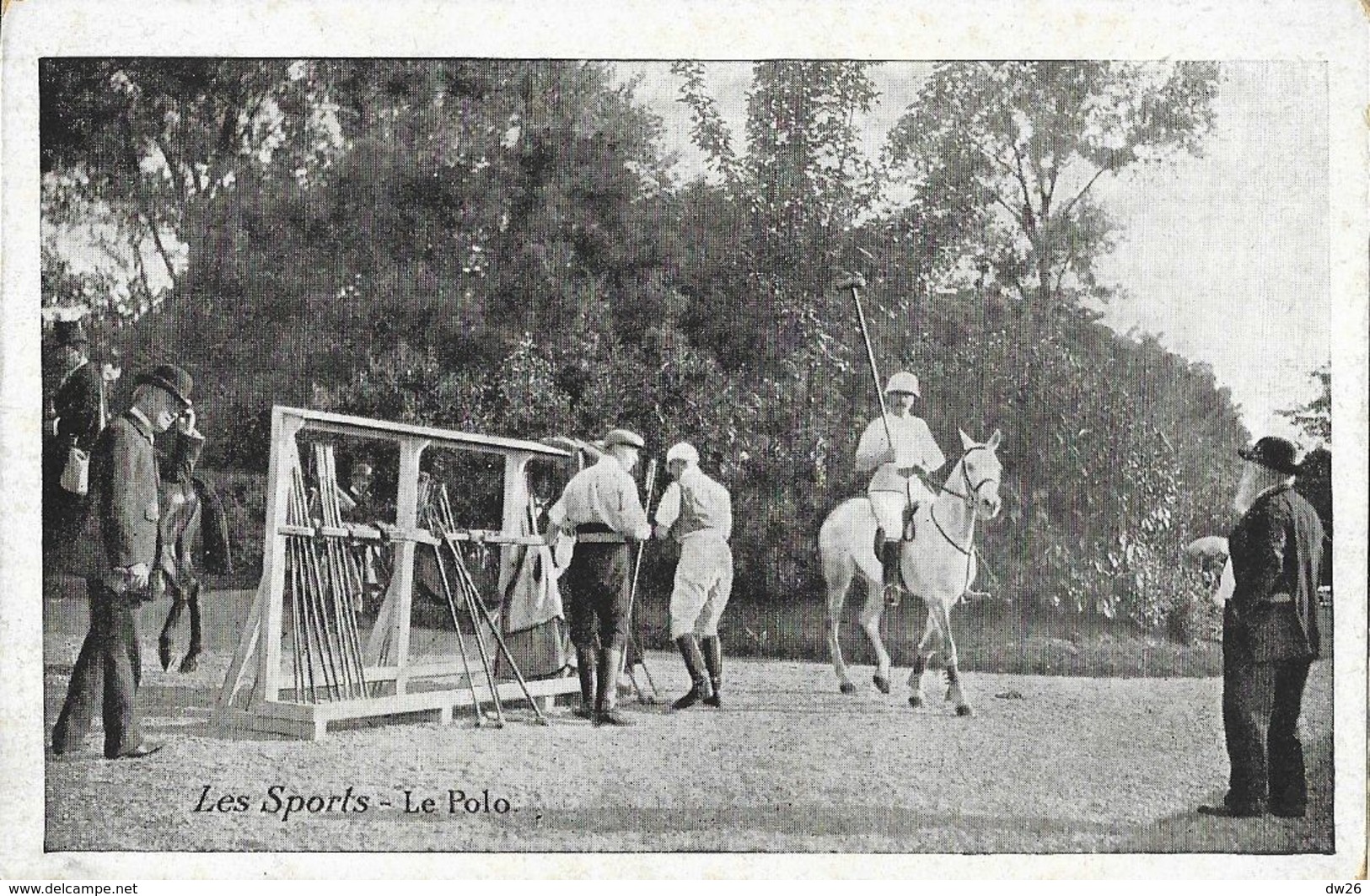 Les Sports - Le Polo, Le Choix Des Maillets - Publicité Chicorée Extra Leroux - Carte Non Circulée - Autres & Non Classés