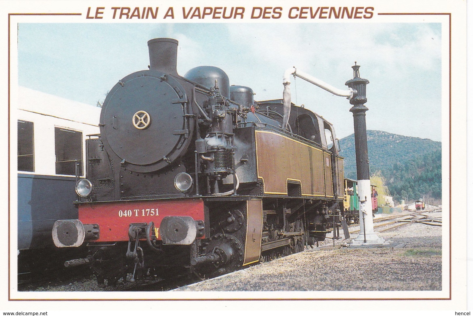LE TRAIN à VAPEUR Des CEVENNES - Trains