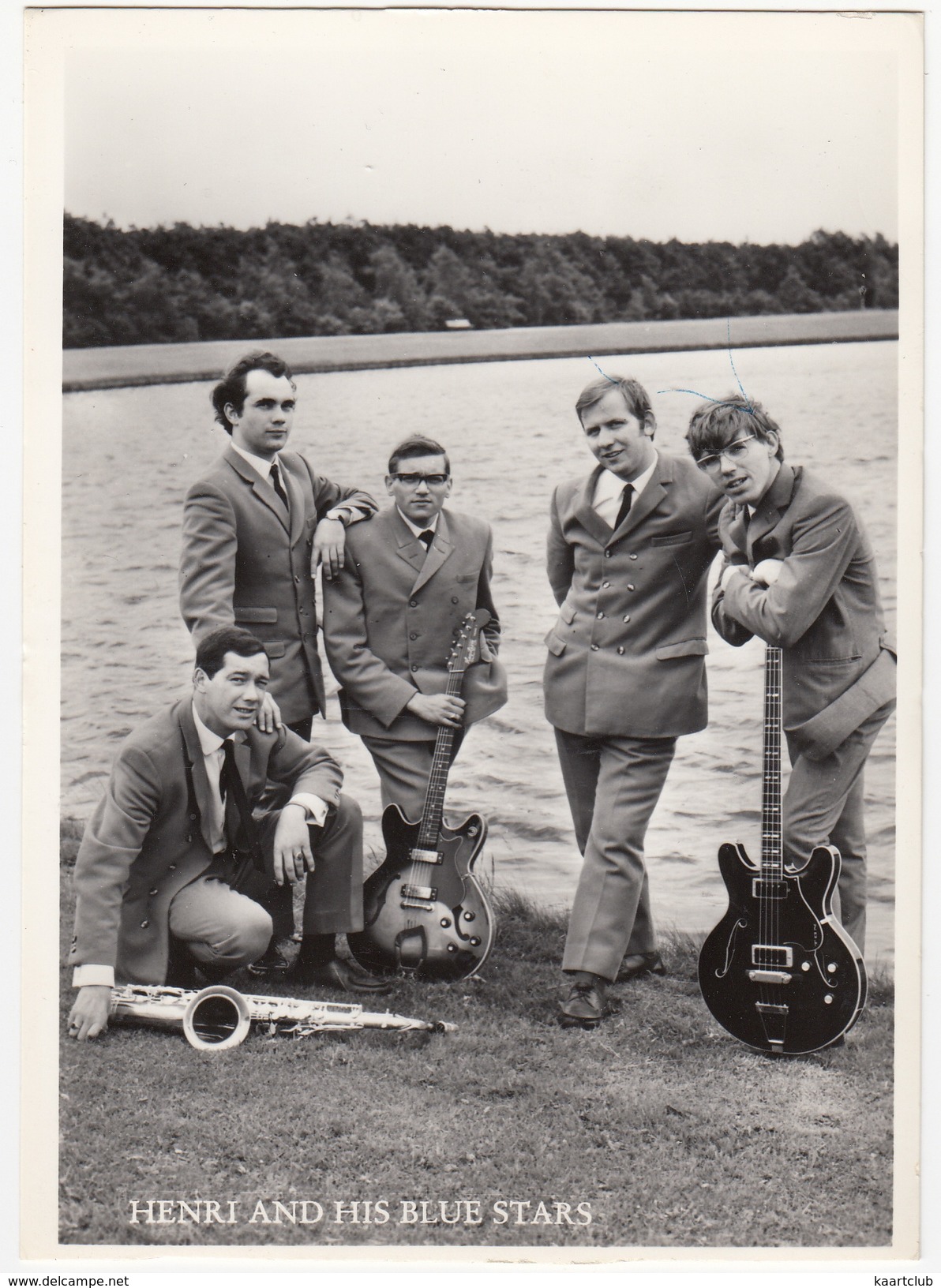 Popgroep 'HENRI AND HIS BLUE STARS' - G.J. Damen, Berndijkseweg 54  - Kaatsheuvel - (Noord-Brabant / Nederland) - Kaatsheuvel