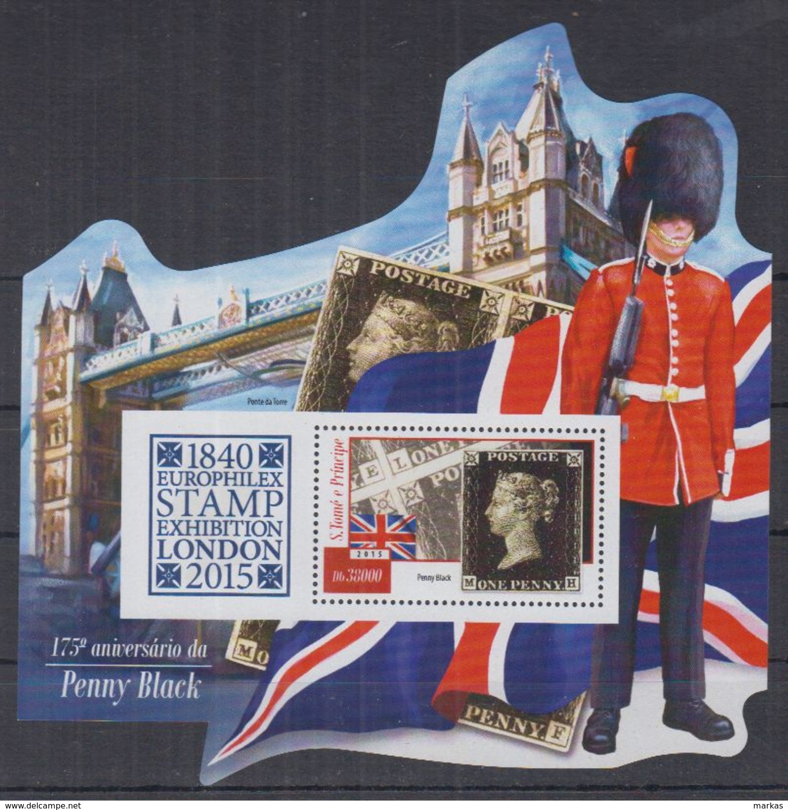 L31 Sao Tome And Principe - MNH - Culture - England - 2015 - Sonstige & Ohne Zuordnung