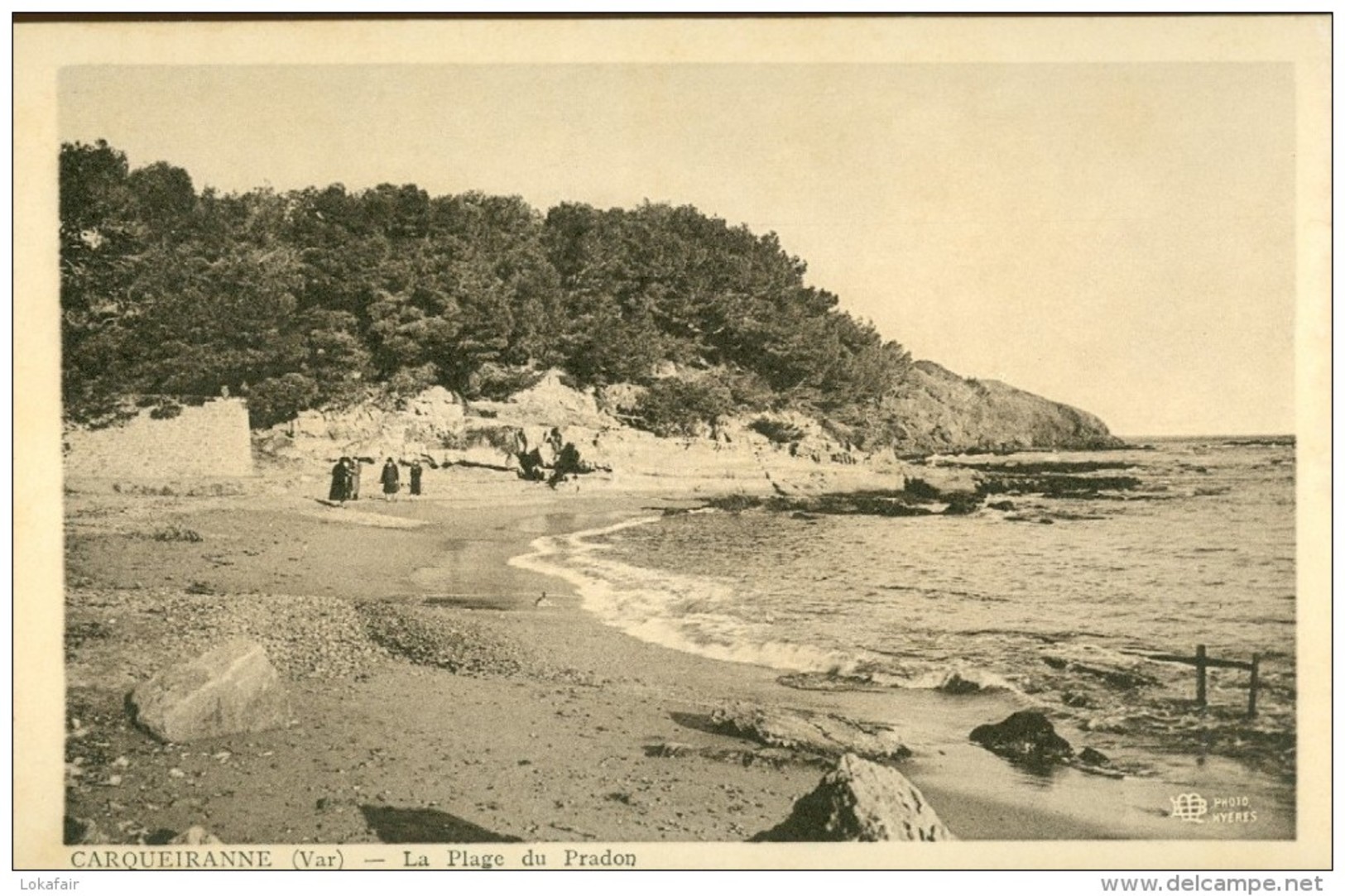 83 - Carqueiranne, La Plage Du Pradon - Carqueiranne