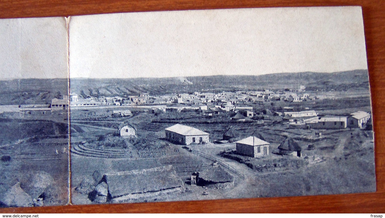 Erytrée Eritrea Colonie Italienne Cpa -PANORAMA ASMARA TRIPLE TRES RARE 1908 - Erythrée