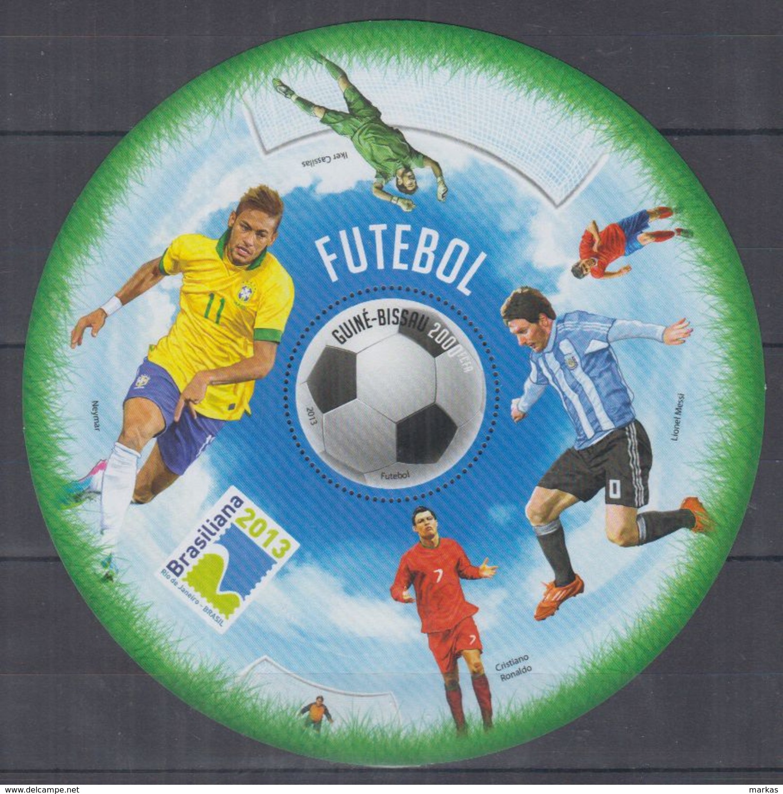 M31 Guinea-Bissau - MNH - Sports - Football - 2013 - Sonstige & Ohne Zuordnung