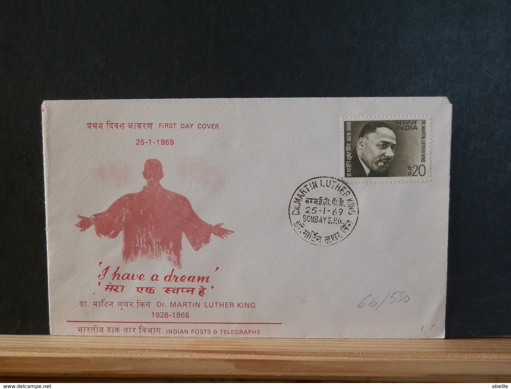66/550   FDC INDE - Martin Luther King