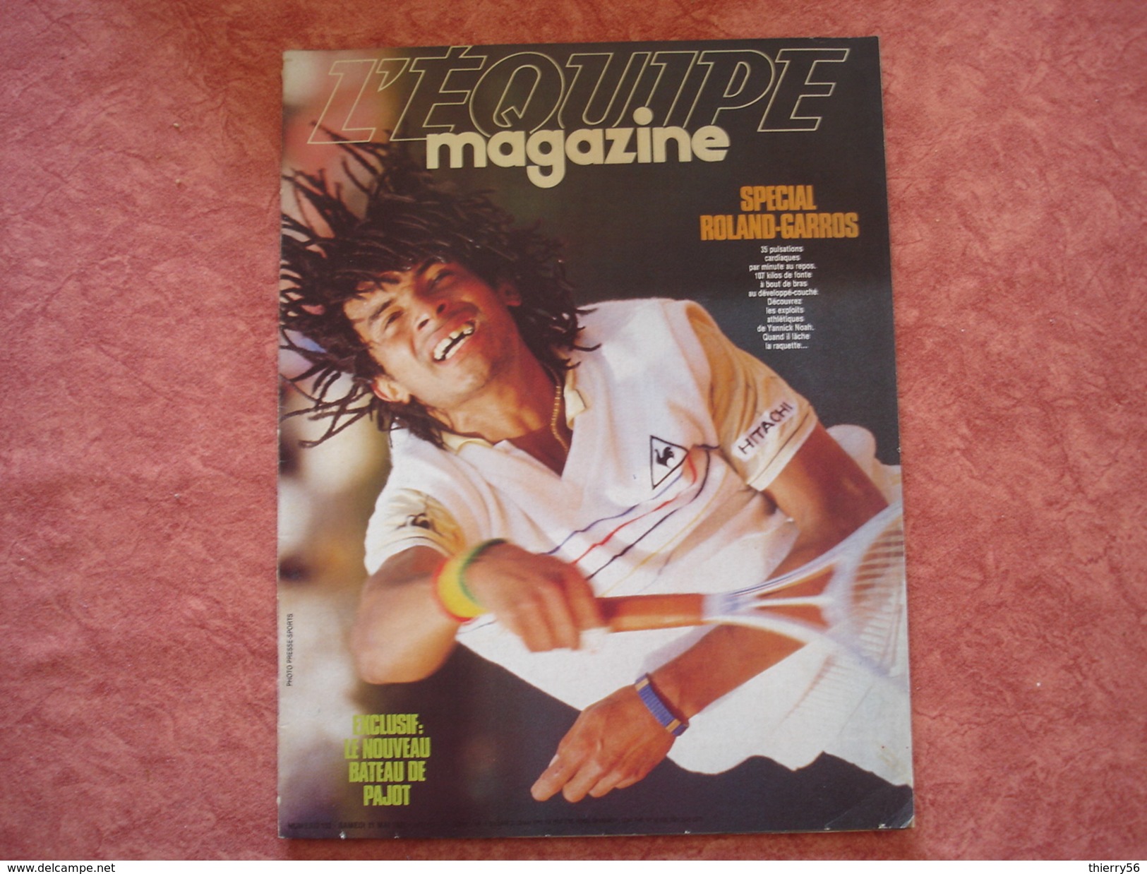 Equipe Magazine N°153 21/05/1983 Tennis Noah Navratilova  - Rugby Ferrasse - Foot Hrubesch - Autres & Non Classés