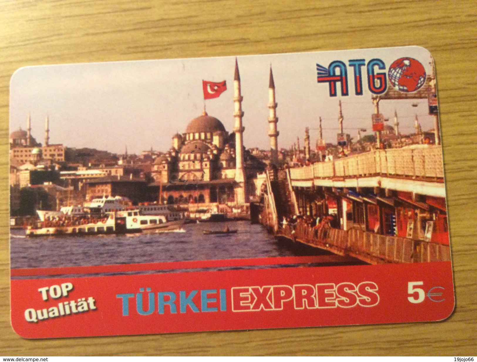 Rare Prepaid Card - 5&euro; Türkei Express ATG -    - Fine Used - See Pictures - [2] Prepaid