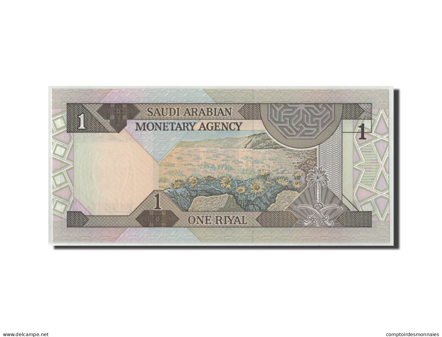 Billet, Saudi Arabia, 1 Riyal, L. AH 1379 (1984), KM:21d, NEUF - Saudi-Arabien