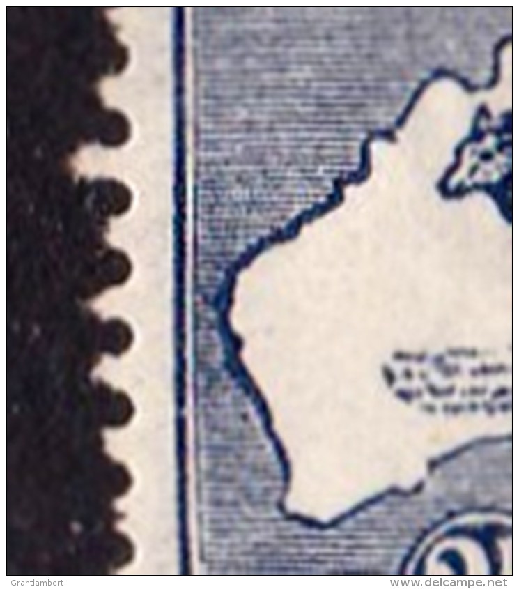 Australia 1913 Kangaroo 21/2d Indigo 1st Wmk MH - Listed Variety - Neufs