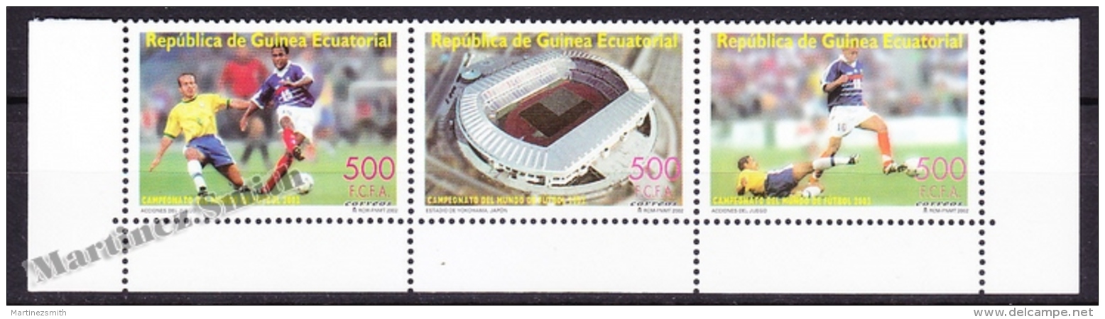 Equatorial Guinea - Guinée Équatoriale 2003 Edifil 304- 306, FIFA World Cup Korea Japan 2002 - MNH - Guinée Equatoriale