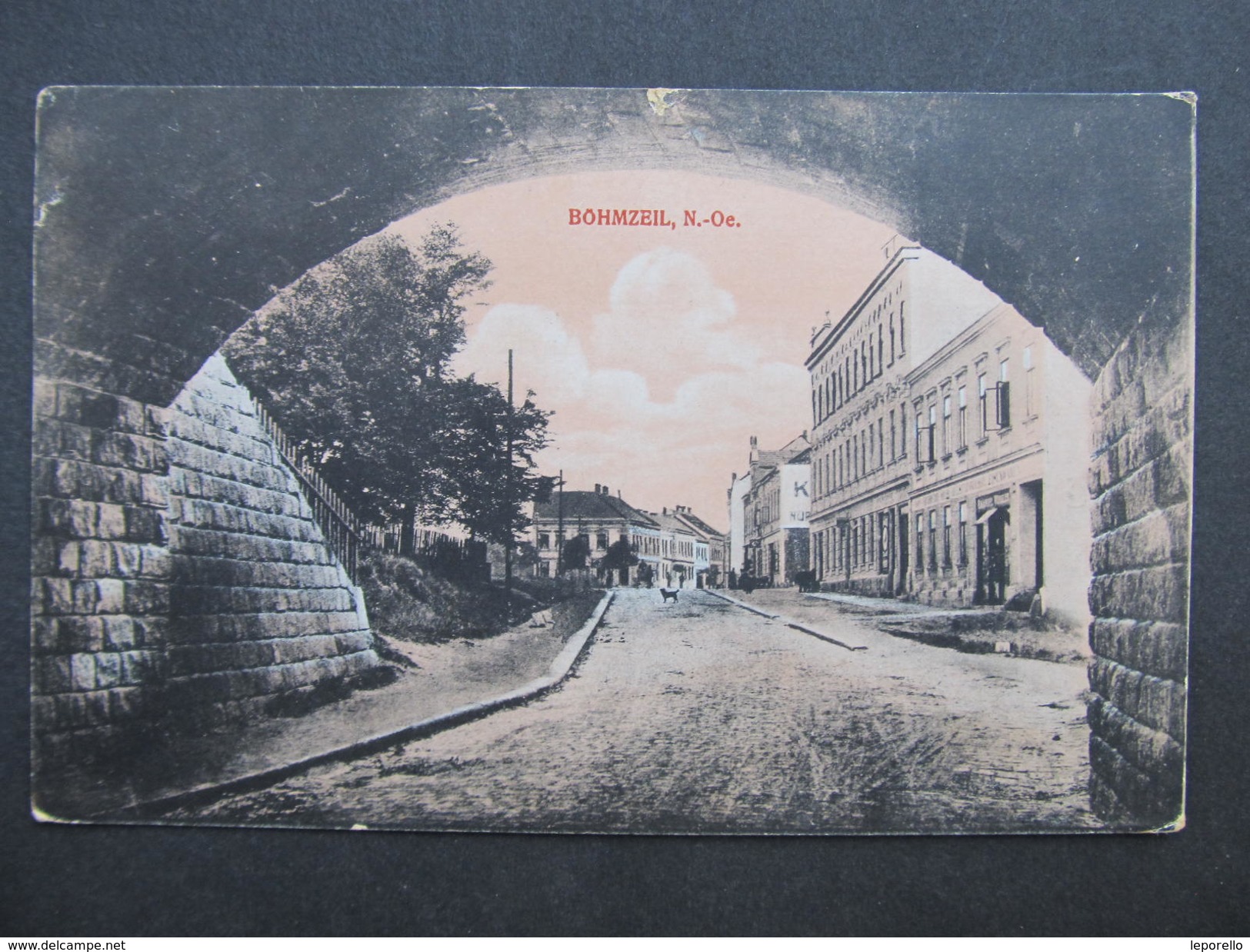 AK GMÜND BÖHMZEIL Strasse 1918   /// D*22381 - Gmünd