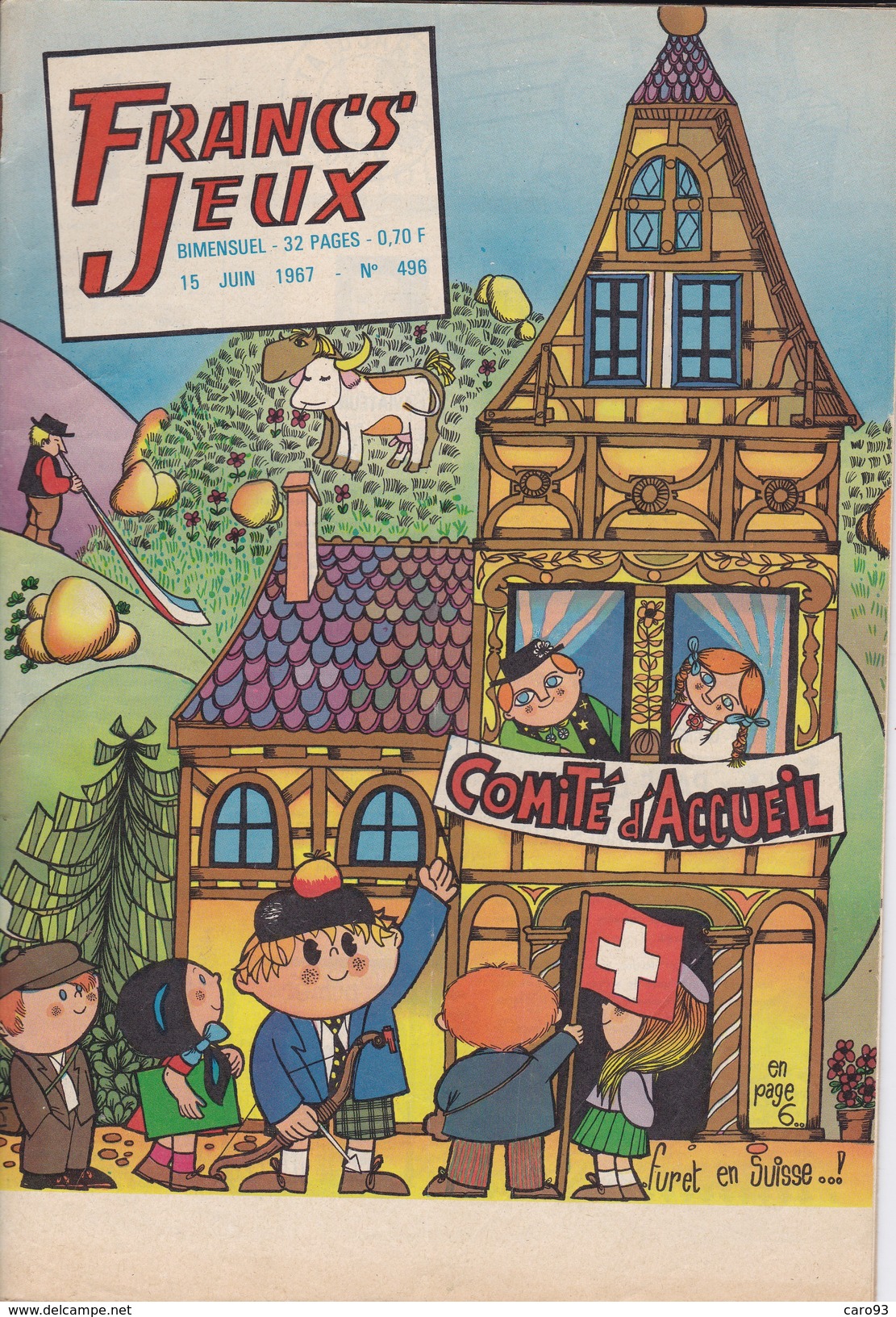 Francs-Jeux N° 496 De Juin 1967 - Autres & Non Classés