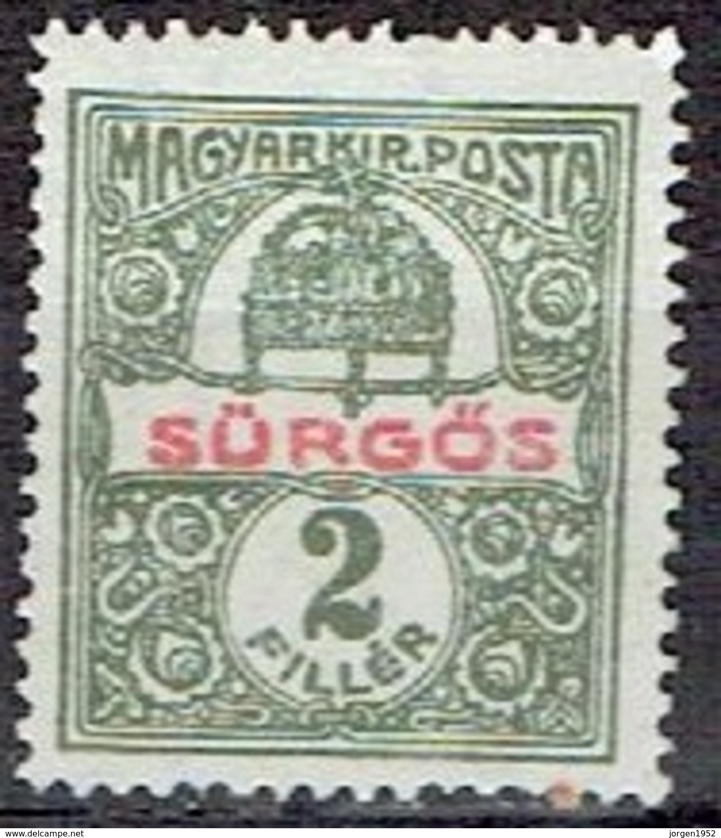 HUNGARY #  FROM 1916  STAMPWORLD 209** - Unused Stamps