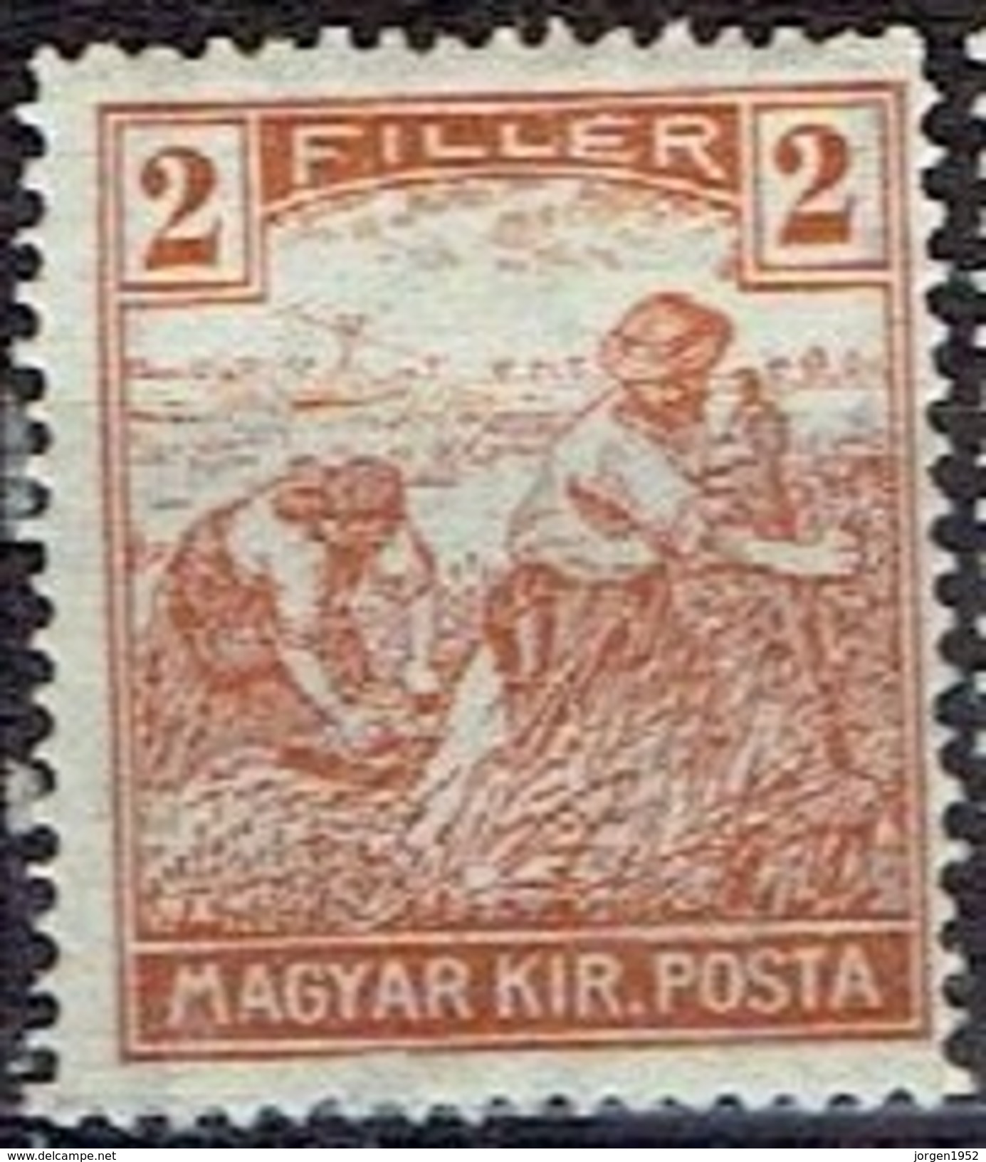 HUNGARY #  FROM 1915  STAMPWORLD 219* - Unused Stamps