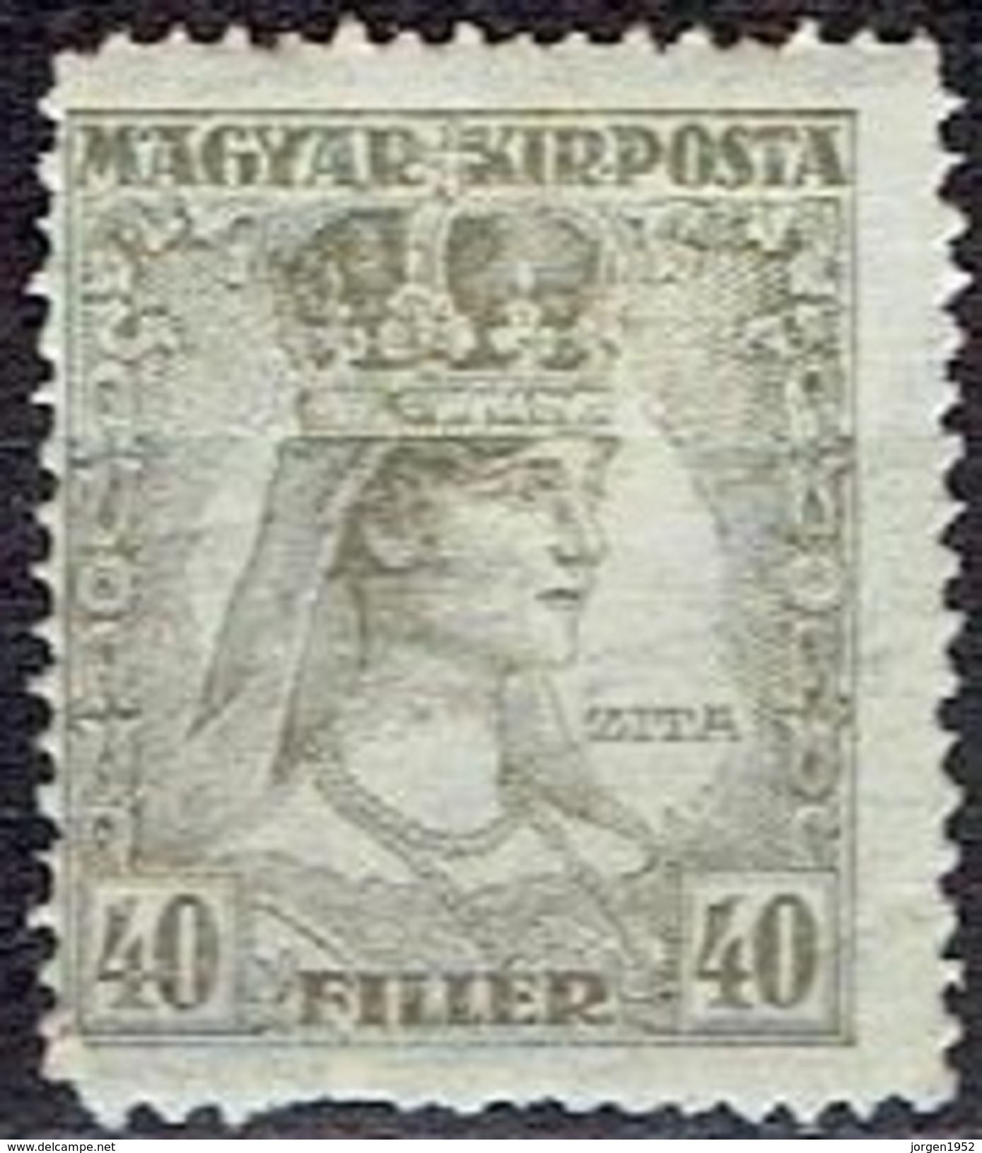 HUNGARY #  FROM 1918  STAMPWORLD 245* - Unused Stamps