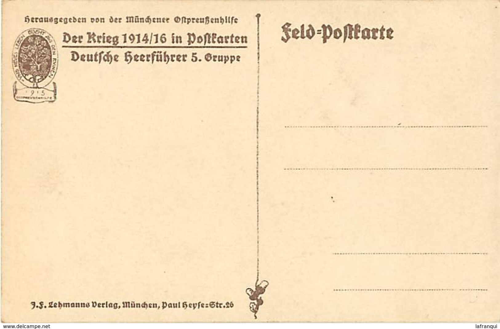 Pays Div-ref H123- Allemagne - Guerre 1914-18- Personnage -dessin Illustrateur Gemalt Von H Kaufmann- Carte Bon Etat  - - Altri & Non Classificati