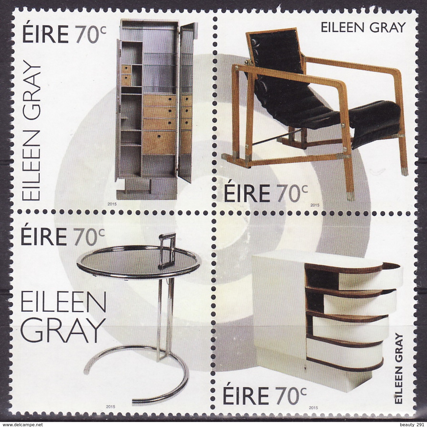 IRELAND SCOTT NO. 2088A MNH** YEAR 2015  FURNITURE - Ungebraucht