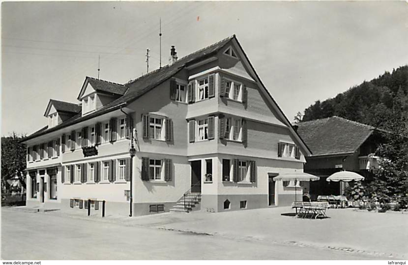 Pays Div-ref H109- Suisse -restaurant Backerei Altmuhle - Turbenthal  - Carte Bon Etat - - Thal