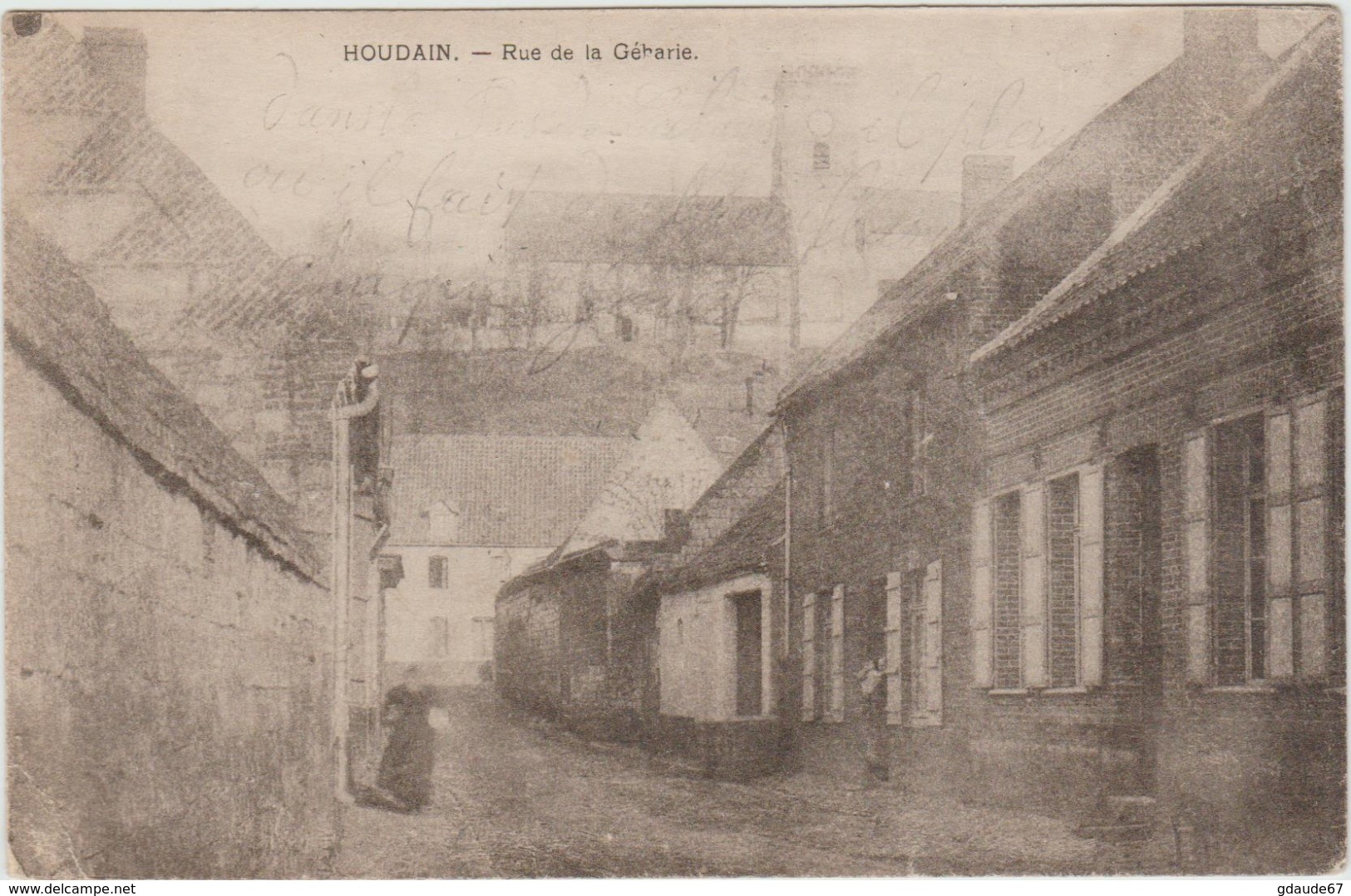 HOUDAIN (62) - RUE DE LA GEHARIE - Houdain